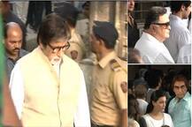 विनोद खन्ना अनंतात विलीन, अंत्यदर्शनासाठी दिग्गजांची उपस्थिती