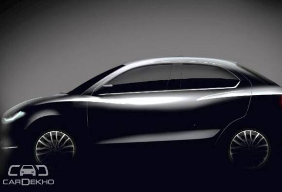 Maruti Suzuki Teases New Dzire Preview मारुतीच्या नव्या स्विफ्ट डिझायरची खास झलक