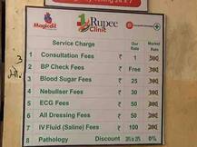 मुंबईतील रेल्वे स्थानकांबाहेर एका रुपयात आरोग्य सेवा