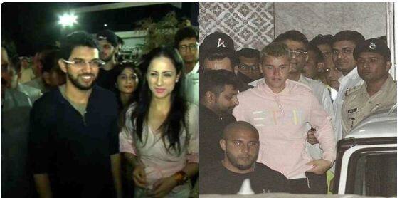 आदित्य ठाकरेंनाही जस्टिन बिबरची भुरळ, हॉटेलमध्ये 2 तास चर्चा Aditya Thackeray Met Justin Bieber In Mumbai Latest Updates आदित्य ठाकरेंनाही जस्टिन बिबरची भुरळ, हॉटेलमध्ये 2 तास चर्चा