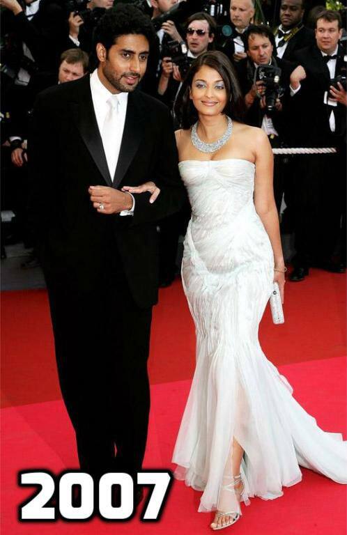 2007साली कान्स फिल्म फेस्टिव्हलमध्ये ऐश्वर्या