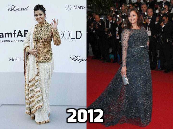 2012साली कान्स फिल्म फेस्टिव्हलमध्ये ऐश्वर्या