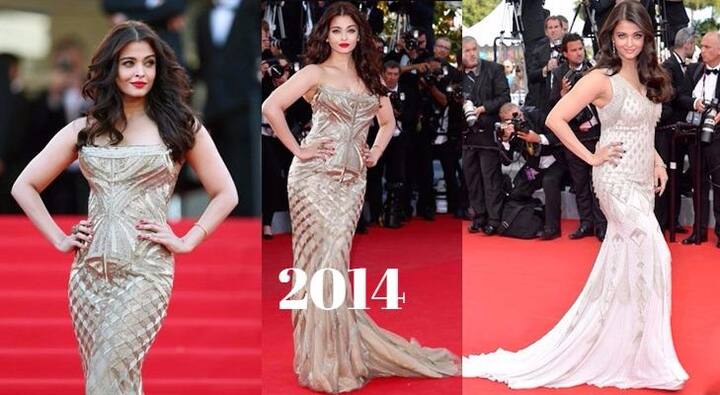 2014साली कान्स फिल्म फेस्टिव्हलमध्ये ऐश्वर्या