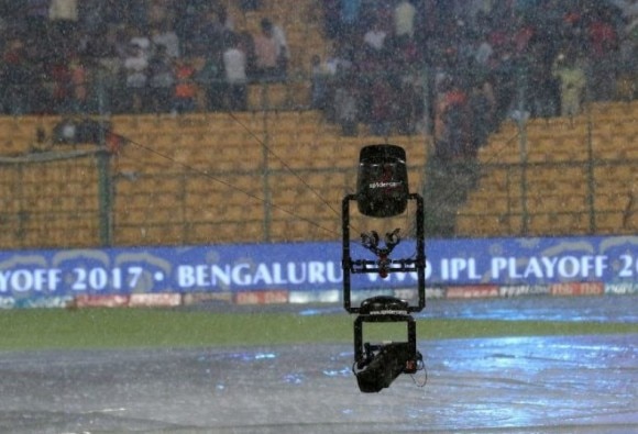 Srh Vs Kkr Match Interrupted Due To Rain Latest Update IPL: कोलकाता-हैदराबाद एलिमिनेटर सामन्यात पावसाचा व्यत्यय