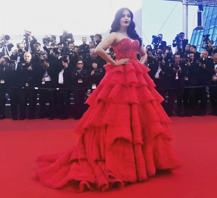 अभिनेत्री ऐश्वर्या (PHOTOS : AFP & L'Oréal Paris India Twitter) 
