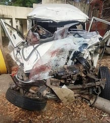 नगर-औरंगाबाद रोडवर जीपचा अपघात, 7 जणांचा जागीच मृत्यू