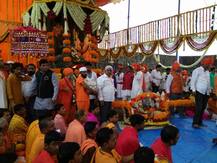 किल्ले रायगडावर तिथीनुसार ‘शिवराज्याभिषेक’ साजरा