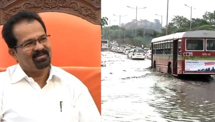 Mumbai Mayor Vishwanath Mahadeshwar Reaction On Logging Water Latest Update मुंबईत पाणी साचल्याचं दाखवा, तिथे अधिकाऱ्यांना घेऊन जातो: महापौर