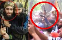 दहशतवादी जुनैद मट्टूच्या अंत्ययात्रेत अतिरेक्यांचा हवेत बेछूट गोळीबार