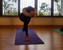 अभिनेत्री अमृता खानविलकरचा योगा 