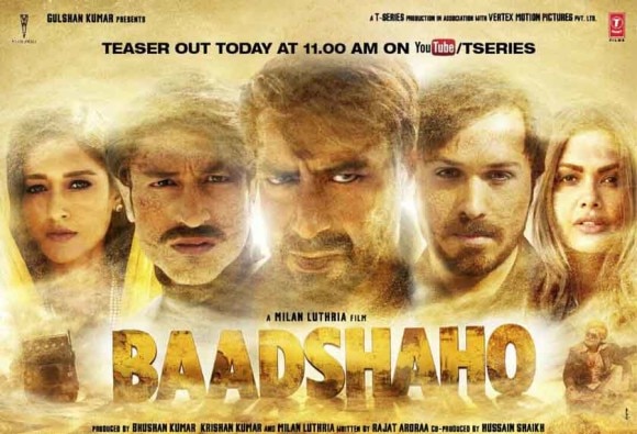 Baadshaho Official Teaser Released अजय देवगनच्या अॅक्शन थ्रिलर 'बादशाहो'चा टीझर रिलीज