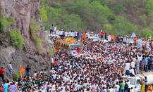 ज्ञानोबा माऊलींची पालखी दिवे घाटात, आज सासवडमध्ये मुक्काम