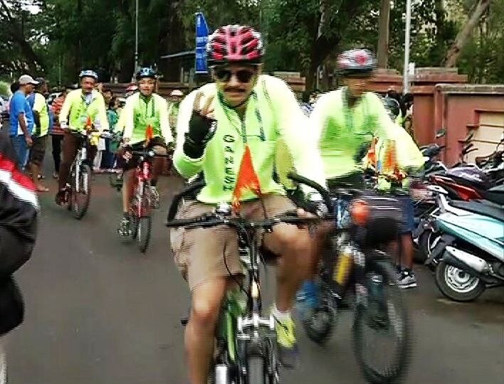 Nashik Cycle Wari For Pandharpur नाशिकचे सायकल वारकरी पंढरपूरकडे