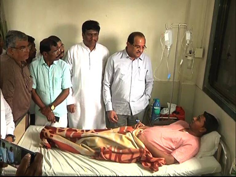 शेतकऱ्यांवर पॅलेट गनचा वापर हा आंदोलन दडपण्याचा प्रकार : राधाकृष्ण विखे पाटील Using Pellet Gun On Nevali Farmers Is Not A Good Sign Says Vikhe Patil शेतकऱ्यांवर पॅलेट गनचा वापर हा आंदोलन दडपण्याचा प्रकार : राधाकृष्ण विखे पाटील