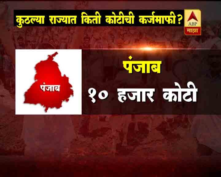 पंजाबमध्ये 10 हजार कोटींची कर्जमाफी 