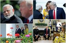  मोदी आणि ट्रम्प यांच्या भेटीचे काही खास फोटो 