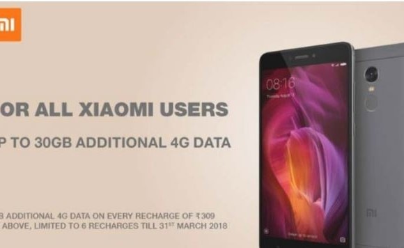 Reliance Jio Offers Xiaomi Smartphone Users 30gb Extra Data शाओमी स्मार्टफोन यूजर्सला रिलायन्स जिओकडून तब्बल 30 जीबी 4जी डेटा फ्री