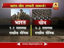 भारत आणि चीनचं लष्करी सामर्थ्य!
