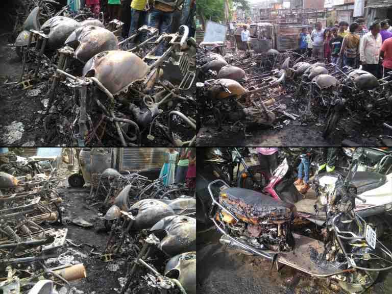 Bikes Burnt By Drunken Guy In Pune Again Accuse Arrested Latest Updates दारुच्या नशेत 26 गाड्या जाळल्या, पुण्यातील जळीतकांडाचा आरोपी अटकेत