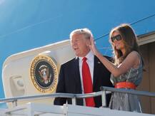 राष्ट्राध्यक्ष ट्रम्प यांच्याकडून मरिन गार्डला शाबासकी!