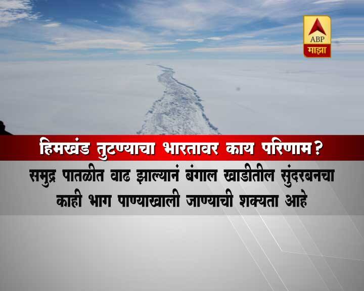 समुद्र पातळीत वाढ झाल्याने अंदमान आणि निकोबारच्या बंगाल खाडीतील सुंदरबनचा काही भाग पाण्याखाली जाण्याची शक्यता आहे.
