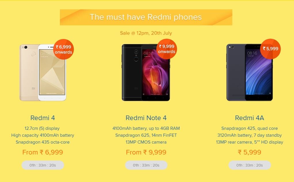 शाओमीचा वर्धापन दिन, Redmi 4A एक रुपयात खरेदी करण्याची संधी