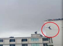 VIDEO : सहामजली इमारतीवरुन पडून विद्यार्थिनीचा मृत्यू