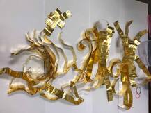 गोव्यातील विमानतळावरुन सोन्याच्या पट्ट्या आणि बिस्किटं जप्त