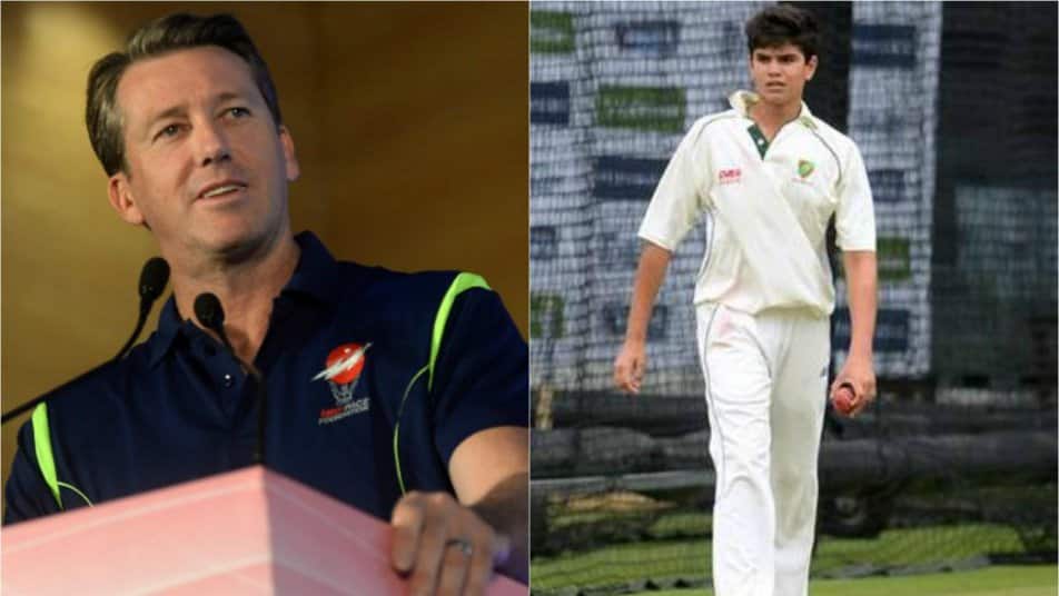Glenn Mcgrath Keen To Watch How Arjun Tendulkar Bowls Latest Update अर्जुन तेंडुलकरला गोलंदाजी करताना पाहायचं आहे : मॅग्रा