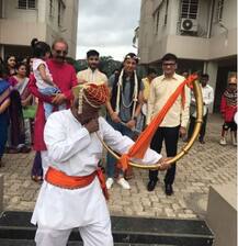 टीम इंडियाची शिलेदार स्मृती मानधनाचं सांगलीत जल्लोषी स्वागत