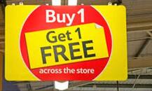 \'बाय वन अँड गेट वन फ्री\' लवकरच हद्दपार होणार!