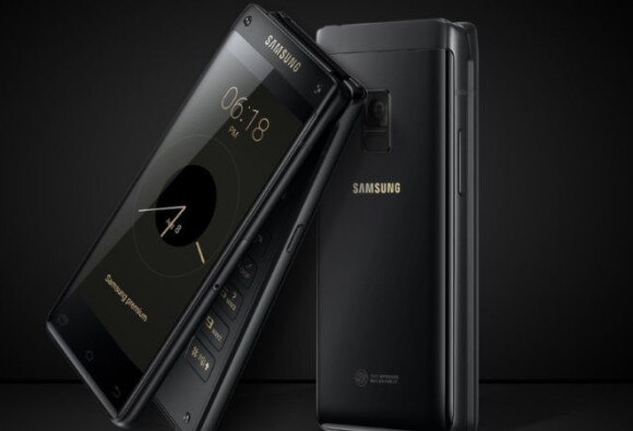 Dual Display Samsung Launched Flip Phone Sm G9298 Latest Update सॅमसंगचा नवा फ्लिप स्मार्टफोन SM-G9298 लाँच