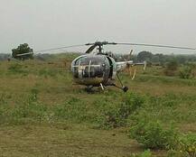 जालन्यात लष्कराच्या हेलिकॉप्टरचं इमर्जन्सी लँडिंग!