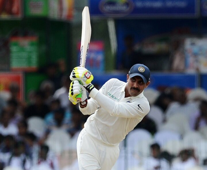 ravindra jadeja hits 6 sixes in over रवींद्र जाडेजाचं वादळ, सहा चेंडूत सलग सहा षटकार