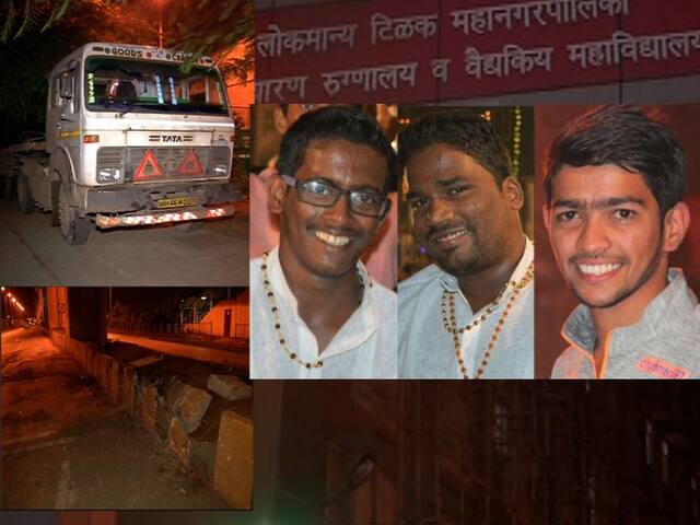 मराठा मोर्चातून परतताना बाईकला ट्रकची धडक, दोघांचा मृत्यू