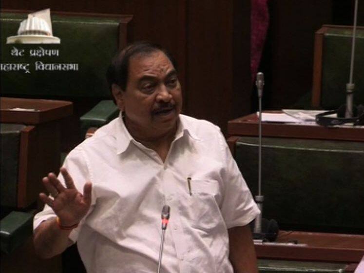 The Question Of The Eknath Khadse To State Government On Bhosari Midc Issue भोसरी एमआयडीसी प्रकरणावरून एकनाथ खडसेंचा सरकारला घरचा आहेर
