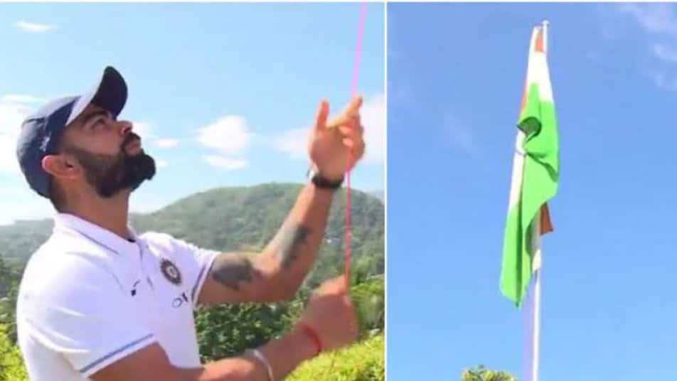 Team India Celebrated Independence Day In Sri Lanka Latest Updates VIDEO : टीम इंडियाकडून श्रीलंकेत स्वातंत्र्य दिन साजरा