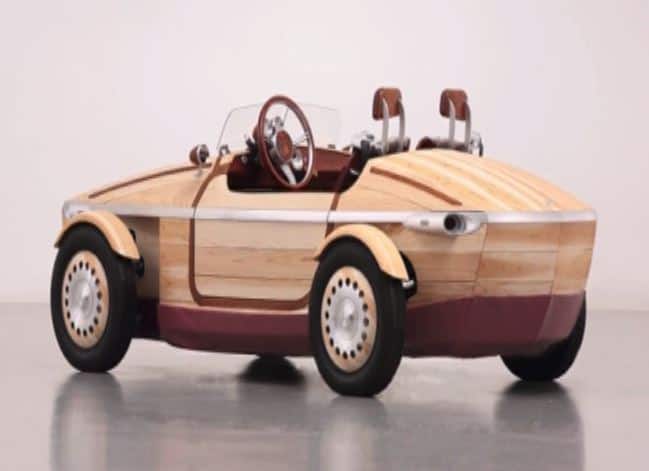 Car Material Made From Wood Pulp In Japan Latest Updates हलकी, मजबूत आणि टिकाऊ.... लवकरच लाकडी कार रस्त्यावर