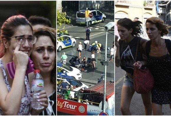 Barcelona Terror Attack 13 Die As Van Crashes Into Crowd Barcelona Terror Attack: ना बॉम्ब, ना बंदूक, दहशतवाद्यांनी गर्दीत व्हॅन घुसवली, 13 ठार
