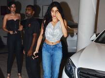 श्रीदेवीची बर्थडे पार्टी, जान्हवी कपूरचा खास लूक