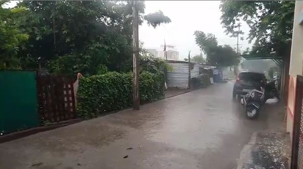 Heavy Raining In Nagpur And Buldhana Latest Update विदर्भातील बहुतेक जिल्ह्यांमध्ये पावसाची दमदार हजेरी