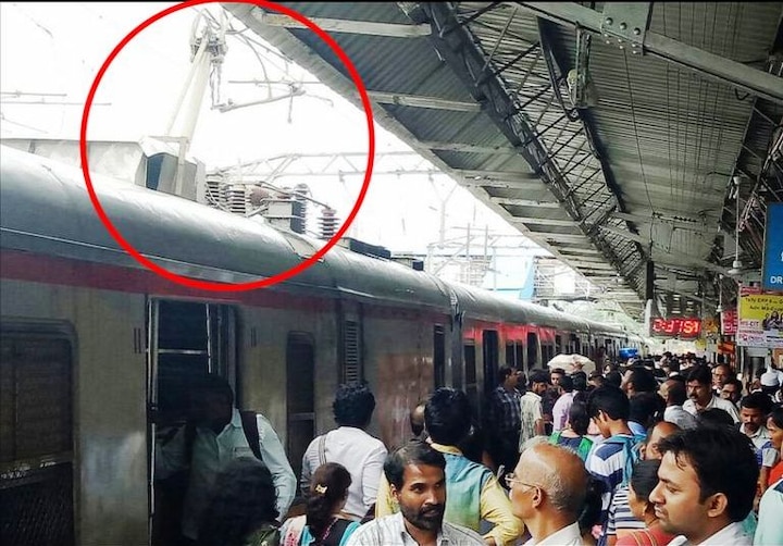 Pentagraph Problem In Ambarnath Central Railway Disturbed Latest News Updates अंबरनाथ : कर्जत-कल्याणदरम्यान मध्य रेल्वेची वाहतूक पूर्ववत