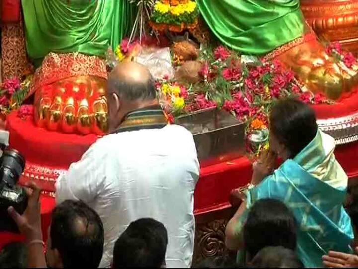 भाजपचे राष्ट्रीय अध्यक्ष अमित शाह मुंबईच्या दौऱ्यावर आहेत. 