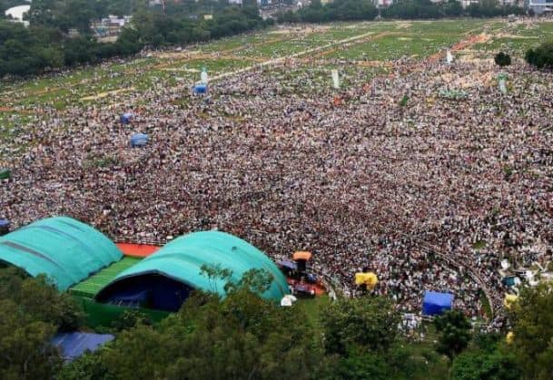 लालूंची 'भाजप हटाओ, देश बचाओ' रॅली, 16 पक्षांचा सहभाग Lalus Bjp Bhagao Desh Bachao Rally 16 Parties Joined Latest Updates लालूंची 'भाजप हटाओ, देश बचाओ' रॅली, 16 पक्षांचा सहभाग