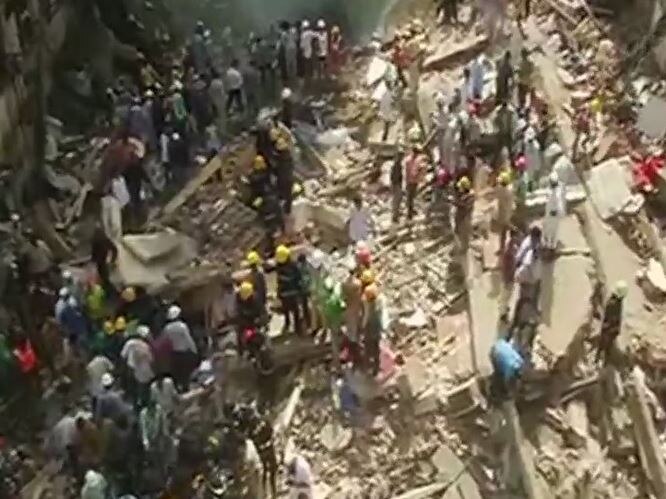 मुंबईतील भेंडीबाजार भागात पाकमोडिया स्ट्रीटवर असलेली हुसैनवाला बिल्डिंग ही पाचमजली इमारत कोसळली 