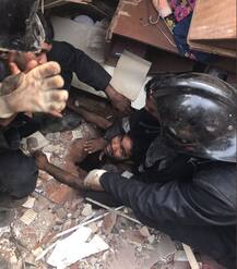 हुसैनी इमारत दुर्घटनेचे 12 फोटो