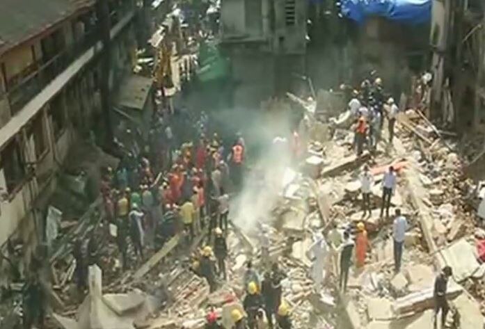 Bhendi Bazar Building Collapsed 34 Declared Dead Rescue Operation Stopped भेंडीबाजार इमारत दुर्घटना : बचावकार्य थांबवलं, 34 मृतदेह हाती