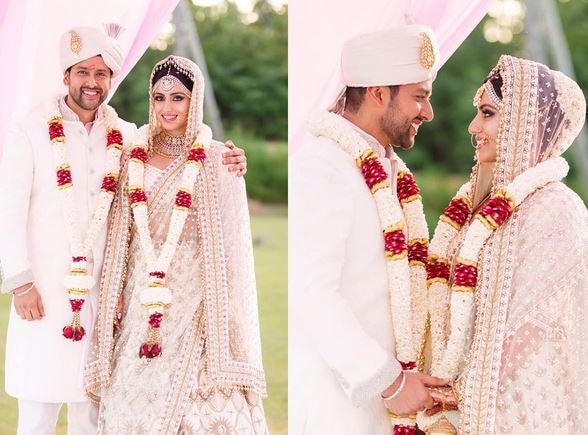 Actor Aftab Shivdasani Marries Nin Dusanj In Sri Lanka Latest Update अभिनेता आफताब शिवदासानी पारंपरिक पद्धतीने विवाहबंधनात