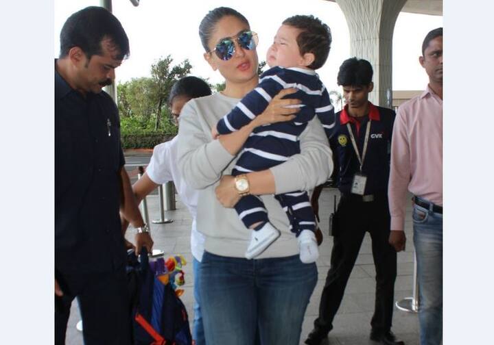 अभिनेत्री करीना आणि तिचा गोंडस मुलगा तैमूर