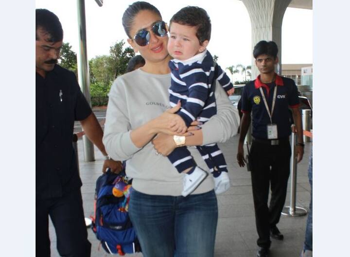 अभिनेत्री करीना आणि तिचा गोंडस मुलगा तैमूर